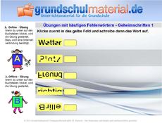 Häufige Fehlerwörter - Geheimschriften_1.zip